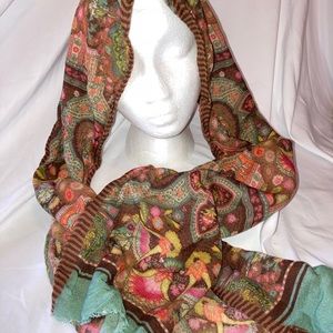 Bohemian Autumn Scarf